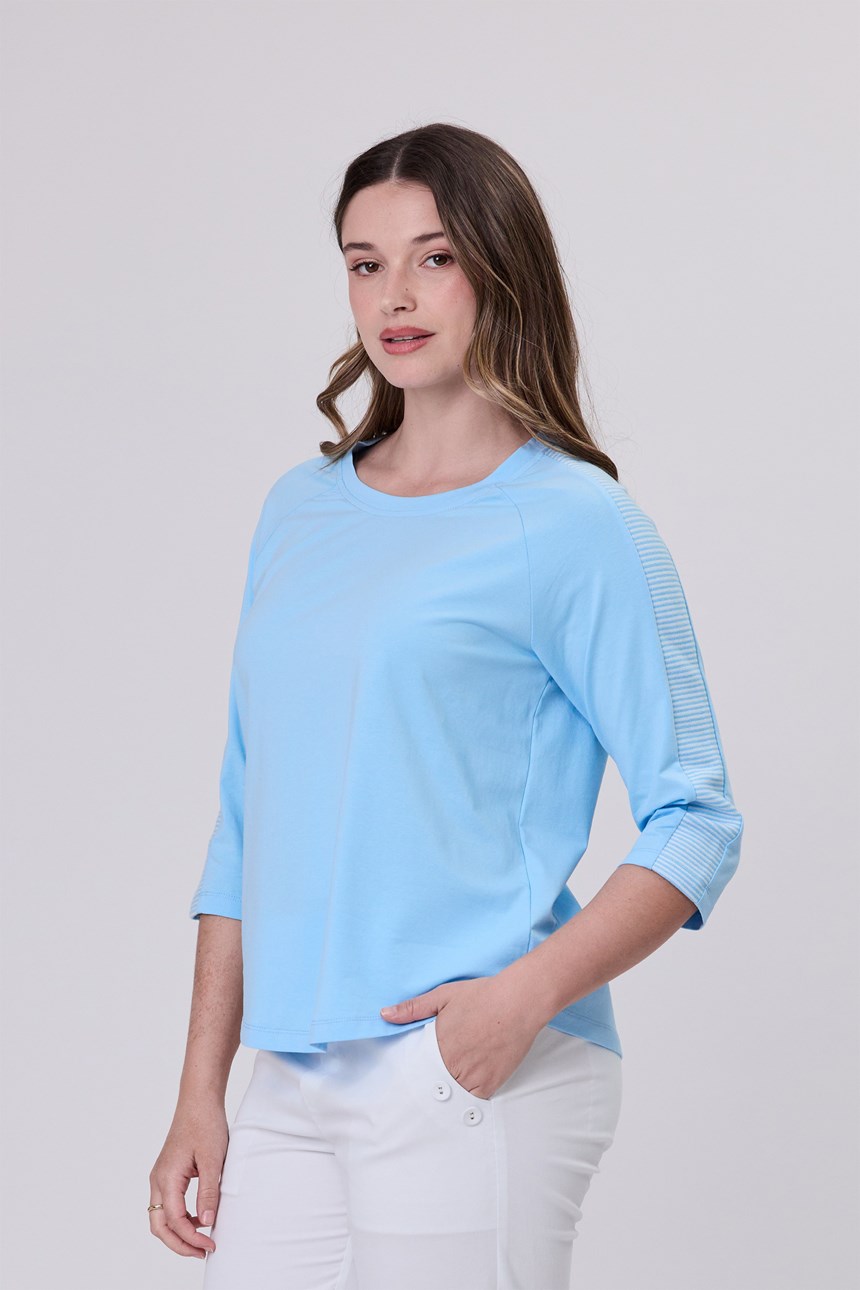 MEMPHIS RIB SPLICE TEE
